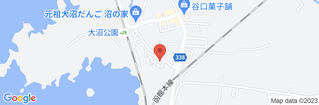 民宿 山一荘の地図
