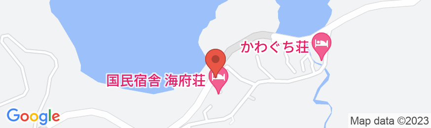 国民宿舎 海府荘 <佐渡島>の地図