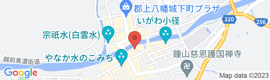 旅館 三冨久の地図