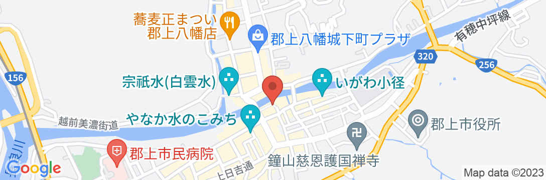 旅館 三冨久の地図