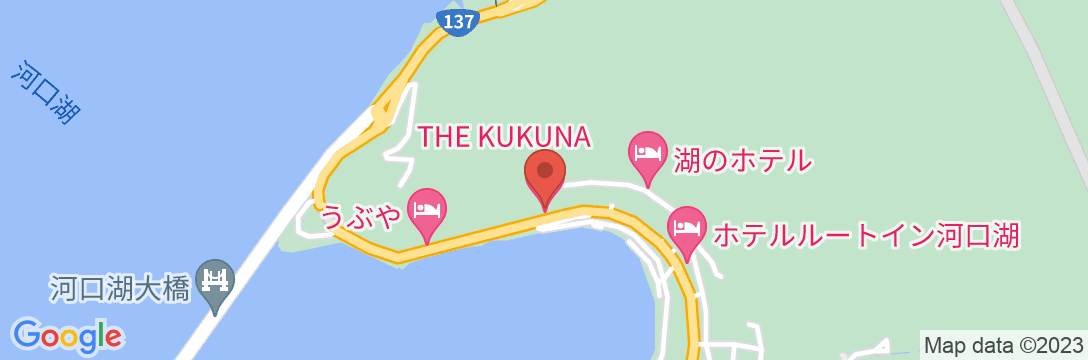 THE KUKUNAの地図