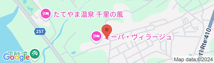 ペンション サンディビーチの地図