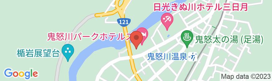 Tabist 鬼怒川パークコテージの地図