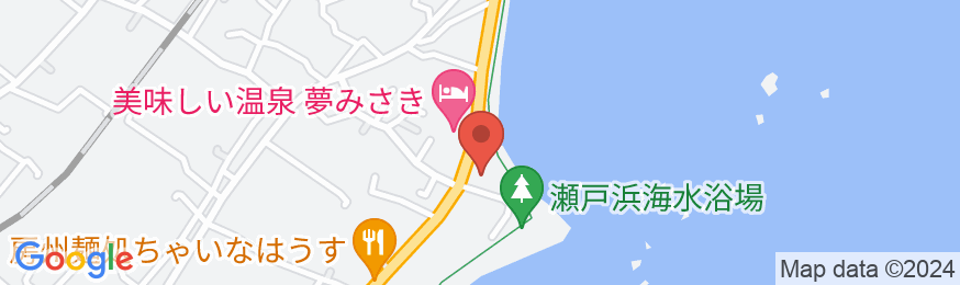千倉海底温泉 海辺の温泉料理宿 ホテル千倉の地図