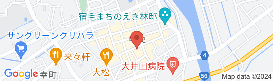 米屋旅館<高知県>の地図