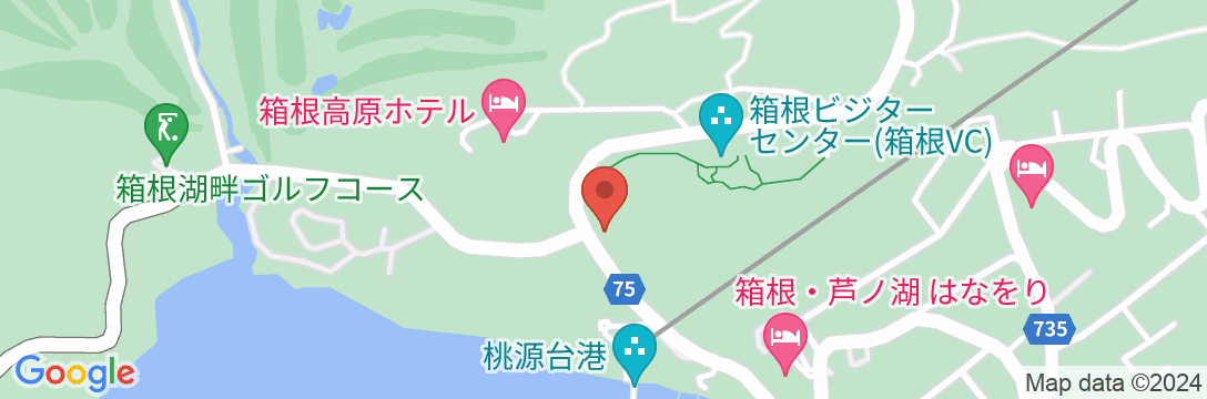 小田急箱根レイクホテルの地図