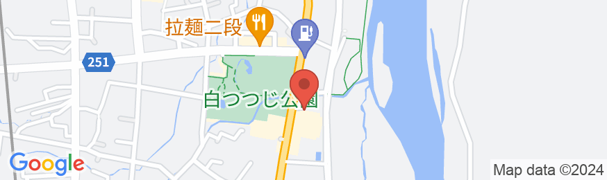 タスパークホテル長井の地図