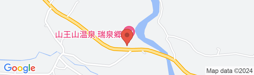 美人の湯 山王山温泉 瑞泉郷 (旧:矢びつ温泉 瑞泉閣)の地図