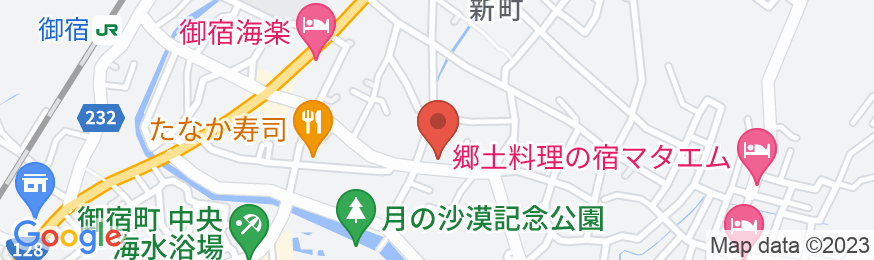 民宿旅館 藤井荘の地図