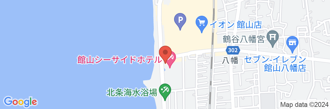 たてやま鏡ヶ浦温泉 館山シーサイドホテルの地図