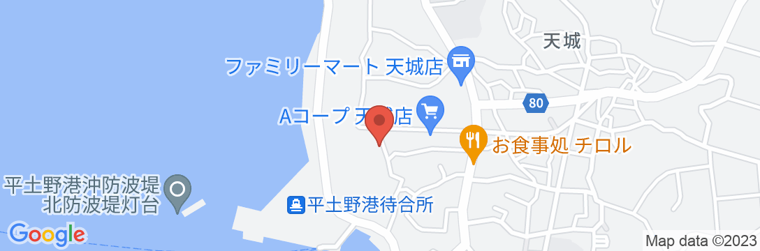 リゾートホテル石 <徳之島>の地図