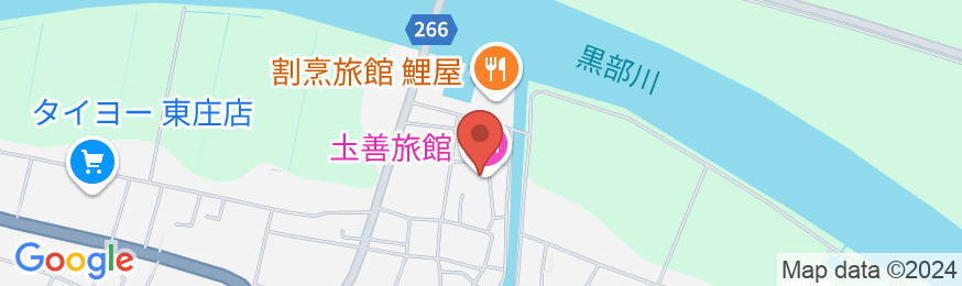 土善旅館の地図