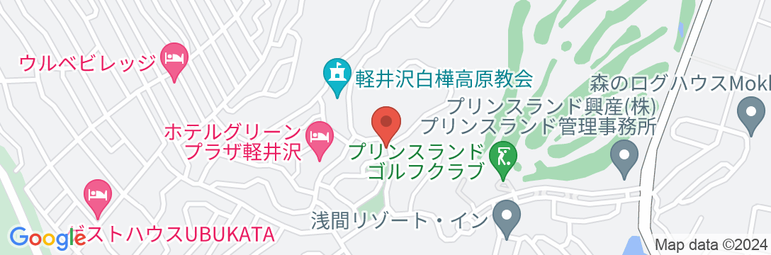 貸別荘 浅間リゾートインの地図