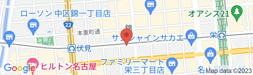 ホテル シルク・トゥリー名古屋の地図