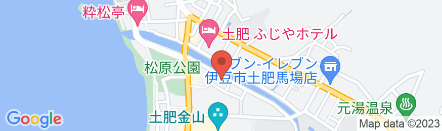 西伊豆土肥温泉 民宿 椿荘の地図