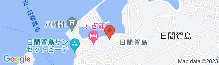 日間賀島 旬味覚の宿 上海荘の地図