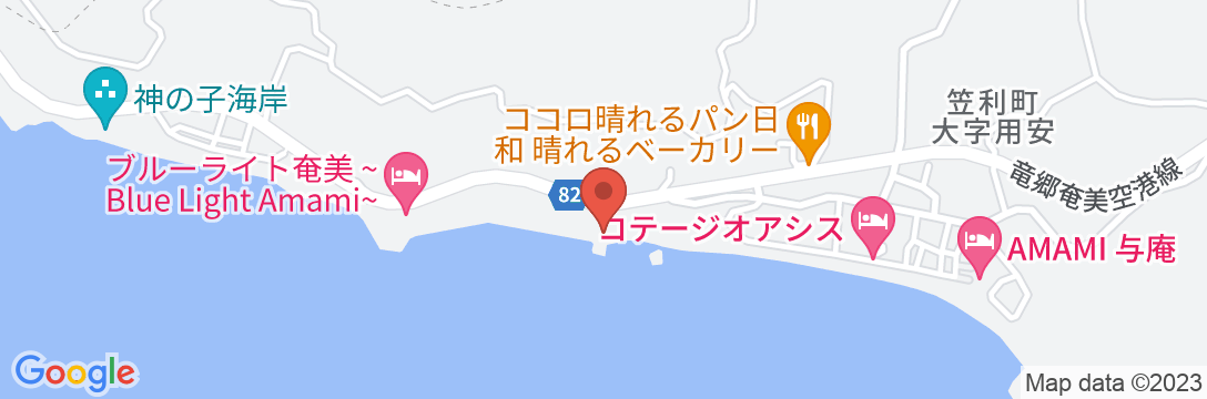 奄美リゾート ばしゃ山村 <奄美大島>の地図