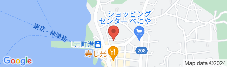 ホテル赤門 <大島>の地図