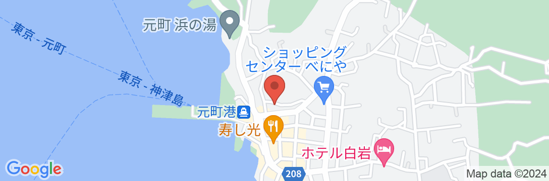 ホテル赤門 <大島>の地図