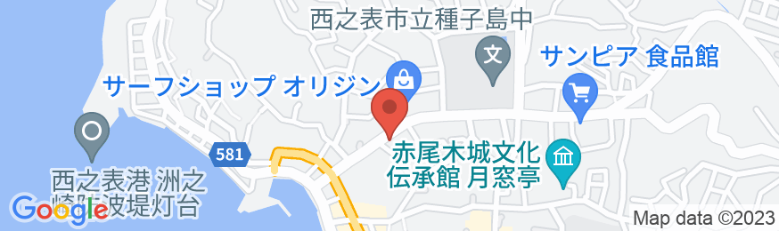 料理の美味しい宿 旅館 美春荘<種子島>の地図