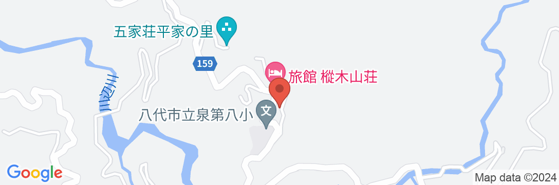 旅館 樅木山荘の地図