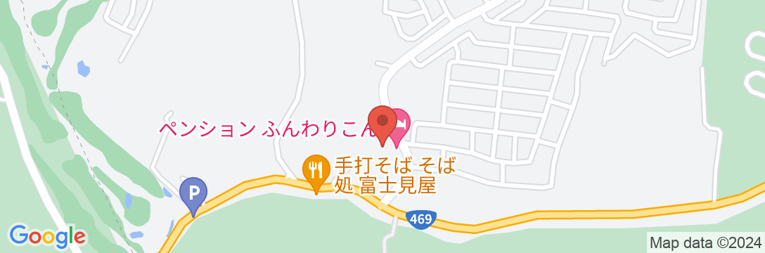 ペンション ぶなの木<静岡県>の地図