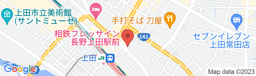 相鉄フレッサイン長野上田駅前の地図