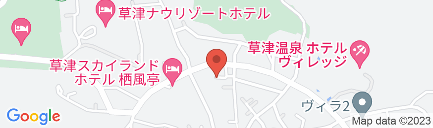 草津温泉 湯の宿 みさごの地図