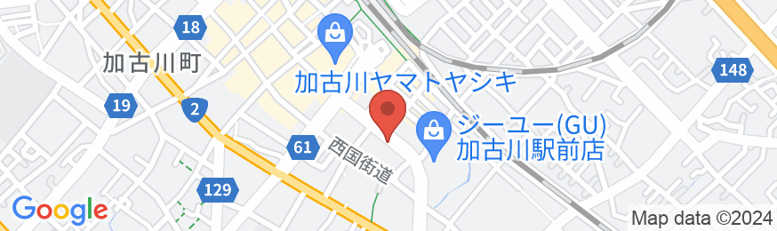 加古川プラザホテルの地図