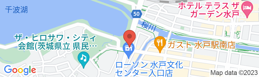 水戸第一ホテル別館の地図