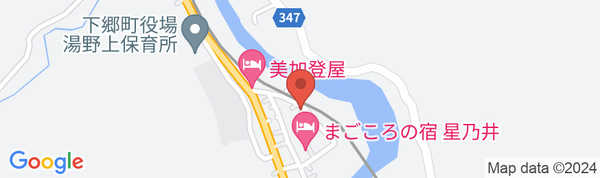 会津湯野上温泉 民宿すずき屋の地図