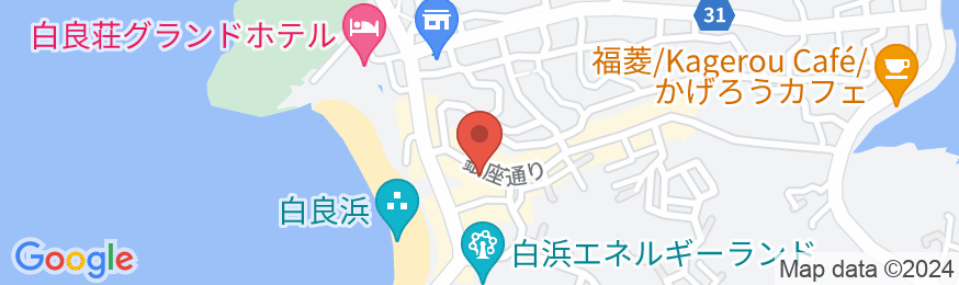 HOTEL SHIRAHAMAKAN(白浜館)の地図