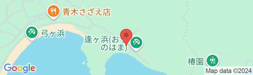 シーサイドペンション波音の地図