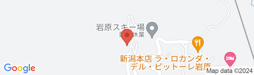 越後湯沢いわっぱら ペットと泊まれる宿 リゾートホテル花梨の地図