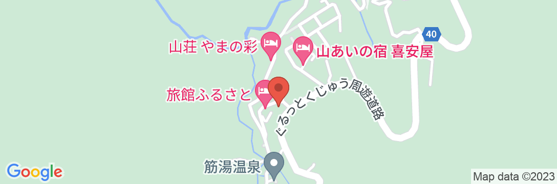 民宿 遊雀荘の地図