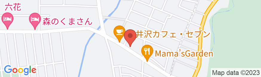 ログハウス貸別荘アルテック北軽井沢の地図