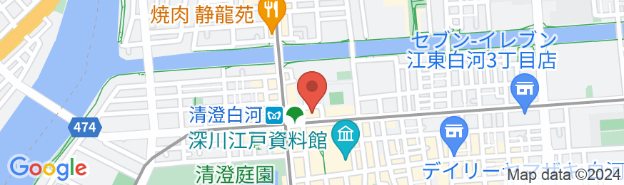 コンフォートホテル東京清澄白河の地図