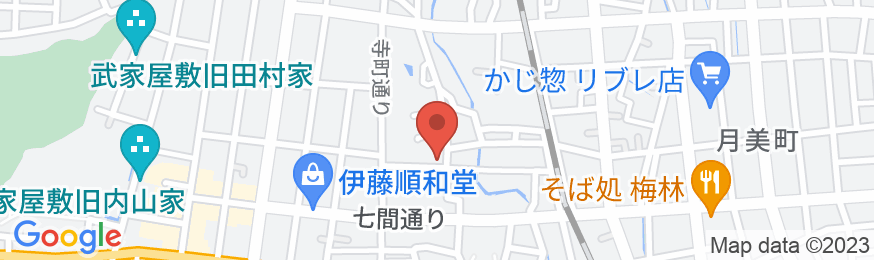 阿さひ旅館の地図