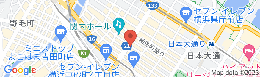 アパホテル〈横浜関内〉の地図