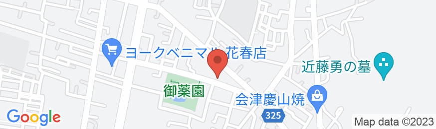 ホテル いづみや<福島県会津若松市>の地図