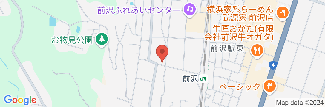 半田屋旅館の地図