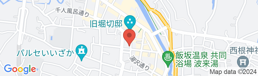 飯坂温泉 ほりえや旅館の地図