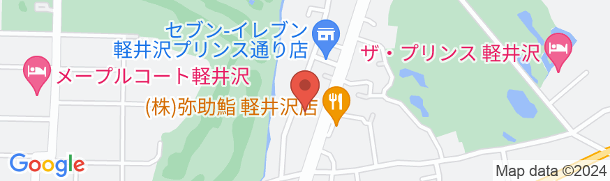 ペンション けんけん<長野県>の地図