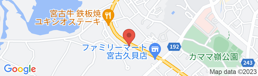 ペンションMU <宮古島>の地図