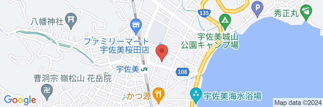温泉 民宿 鈴幸の地図
