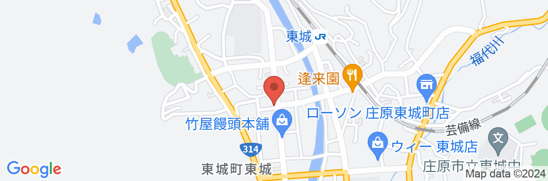 旅館 三楽荘<広島県>の地図