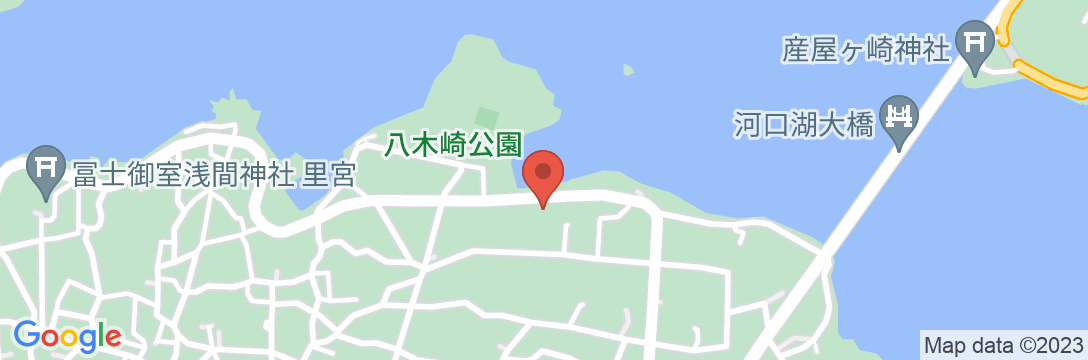 富士河口湖温泉 レイクランドホテル みづのさとの地図