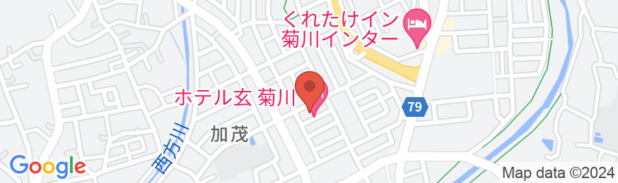 ホテル玄 菊川の地図