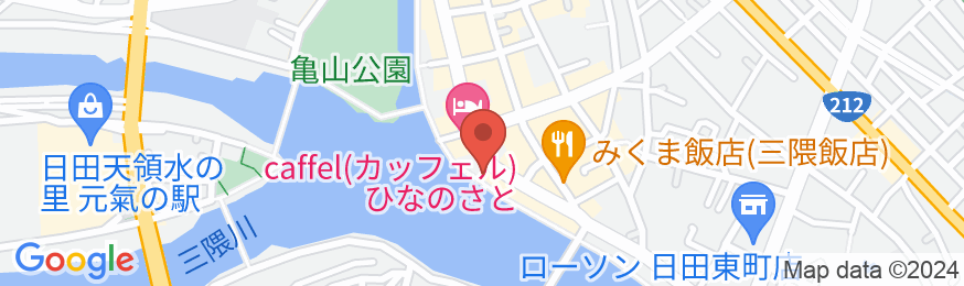 Ryokan&Sauna Yorozuya Hitaの地図