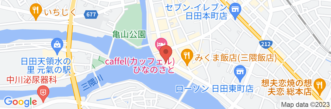 Ryokan&Sauna Yorozuya Hitaの地図